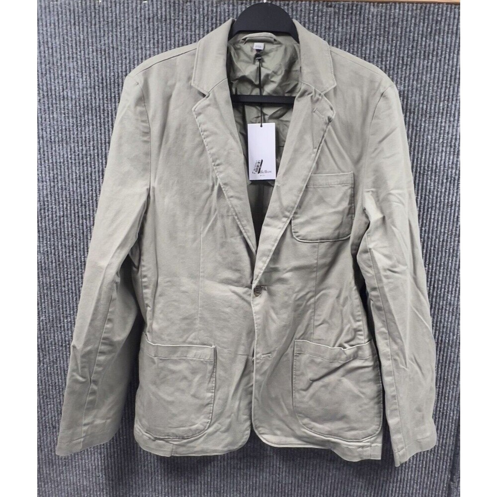 Goodfellow Kenwood Blazer Womens Green Small Front Pockets & Buttons Dressy